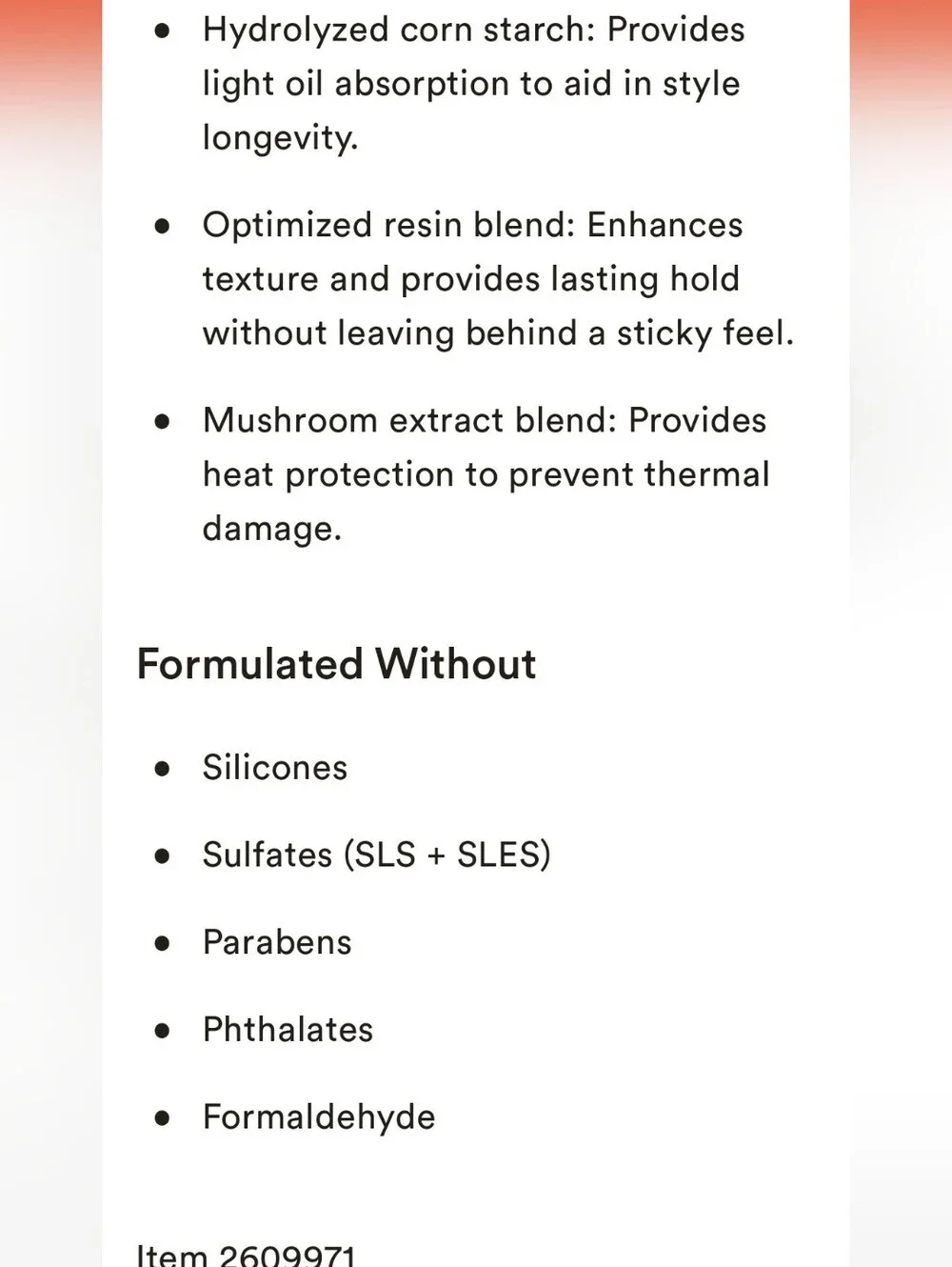 Living Proof Full Texturizing Foam